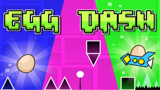 Geometry (Egg) Dash game Play Geometry (Egg) Dash game